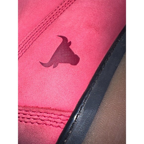 Timberland Premium Red Nubuck Boots NBA Chicago Bulls Mens 5 Womens 7.5 main image 6